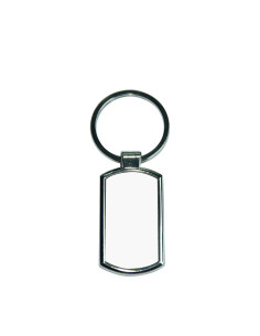 Porte-clés (coin rond rectangulaire)