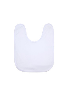 Bavoir bébé (blanc)
