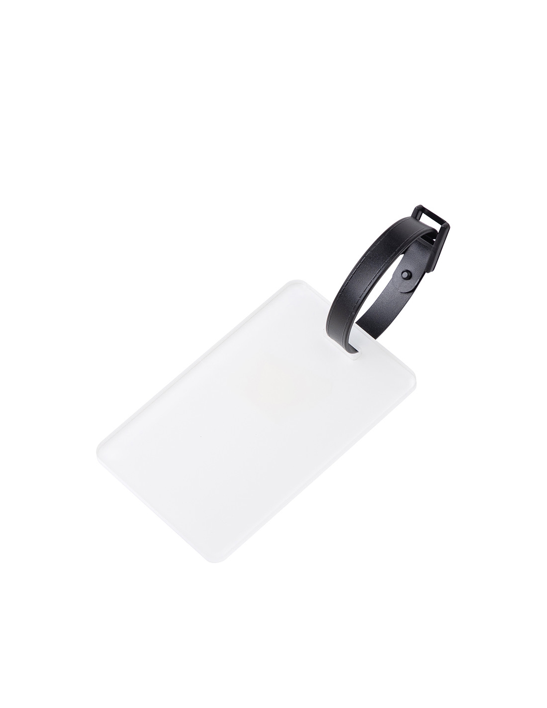 Étiquette de bagage en acrylique par sublimation (6*9,5*0,4 cm)