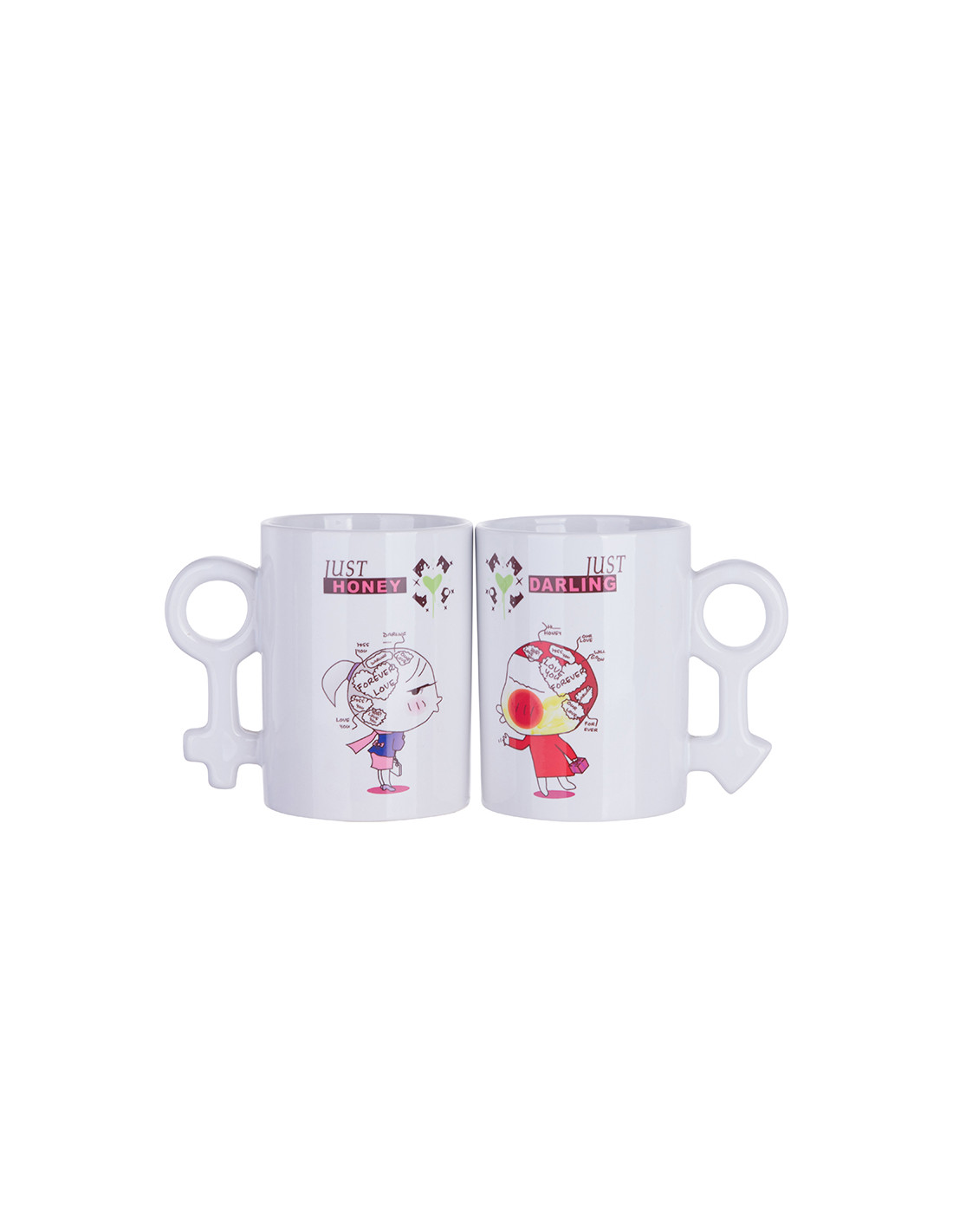 Tasses pour couples de 10 oz