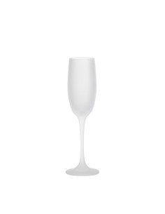 Copa tipo flauta de champán de 6 oz/190 ml (esmerilada)