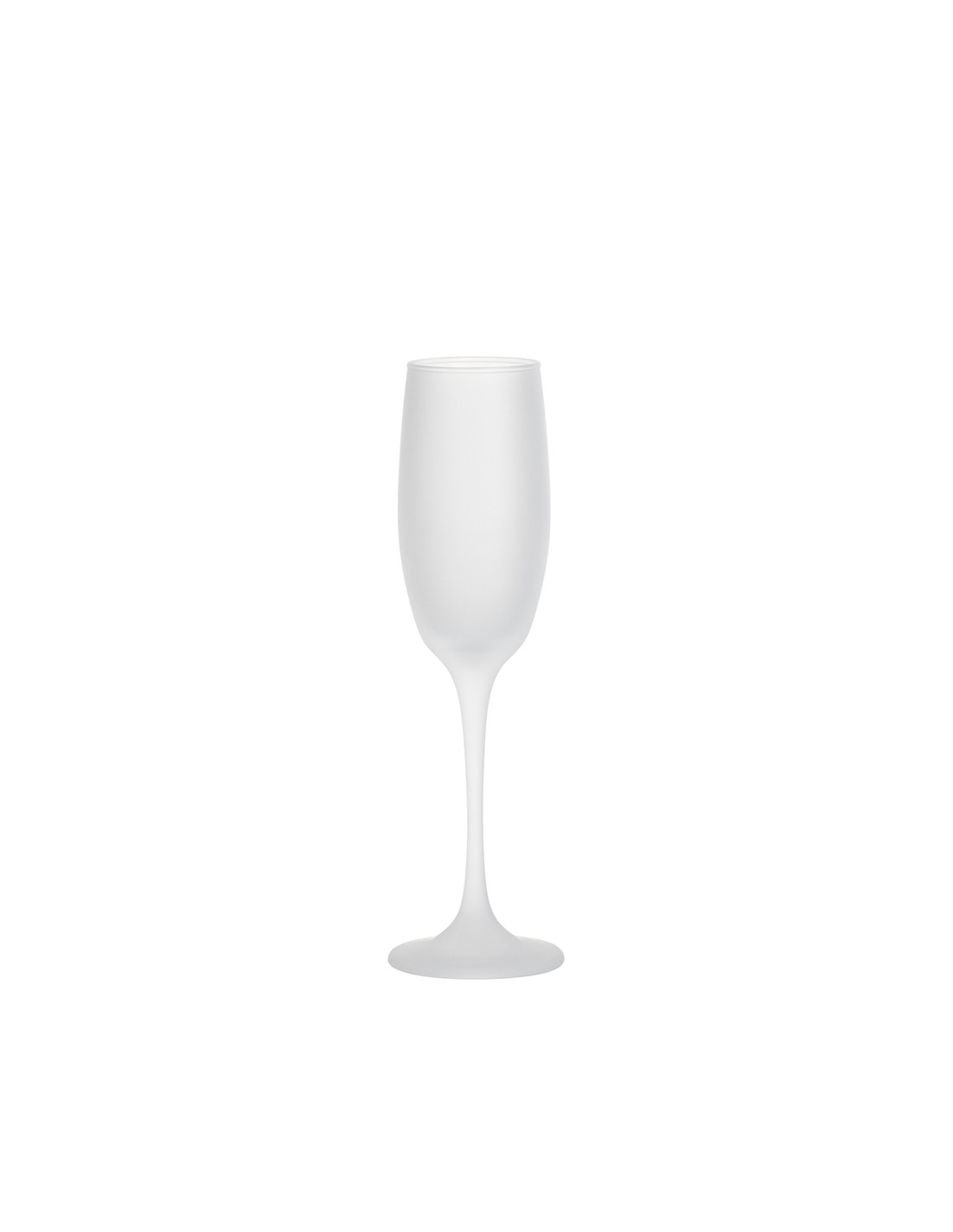 Verre à flûte à champagne 6oz/190ml (dépoli)