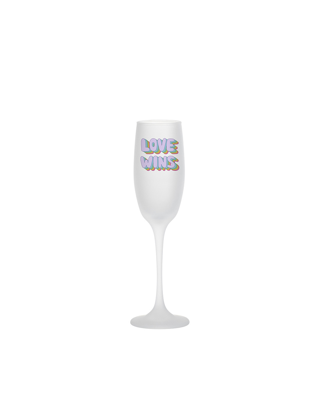 Verre à flûte à champagne 6oz/190ml (dépoli)