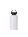 Bouteille d'eau en aluminium de 500 ml avec poignée (blanc)