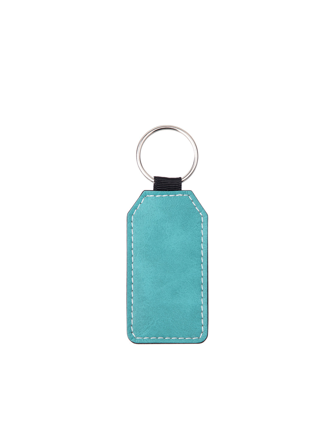 Porte-clés en cuir PU (vert, baril)