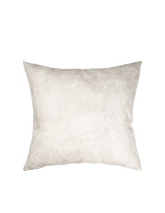 Housse de coussin en cuir par sublimation (40 x 40 cm, gris blanc)