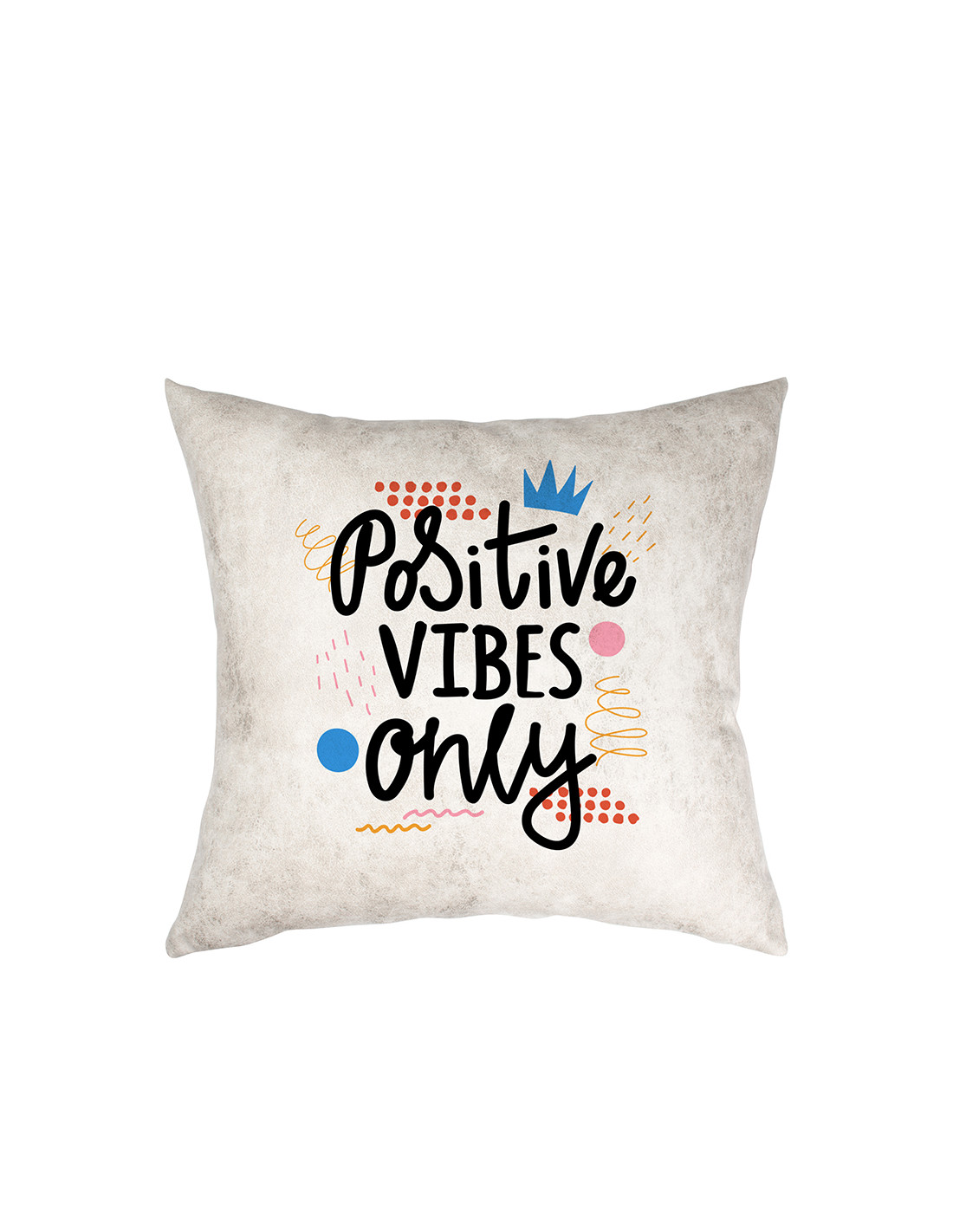 Housse de coussin en cuir par sublimation (40 x 40 cm, gris blanc)