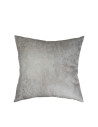 Housse de coussin en cuir par sublimation (40 x 40 cm, gris foncé)