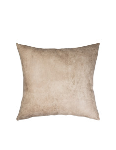 Housse de coussin en cuir par sublimation (40 x 40 cm, marron)