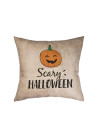 Housse de coussin en cuir par sublimation (40 x 40 cm, marron)