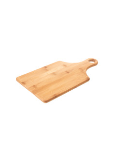 Tabla de cortar de bambú con forma de botella de vino 2