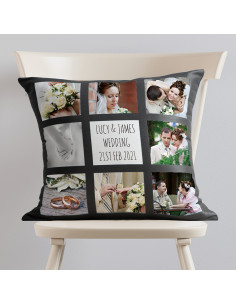 Housse de coussin à 9 panneaux (45*45 cm/17,8 "x 17,8") 2