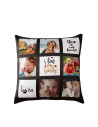 Housse de coussin à 9 panneaux (45*45 cm/17,8 "x 17,8")