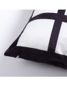 Housse de coussin en peluche à 9 panneaux par sublimation (40*40cm/15.75"x15.75")
