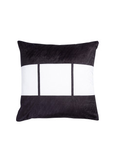 Housse de coussin en peluche à 3 panneaux par sublimation (40*40cm/15.75"x15.75")