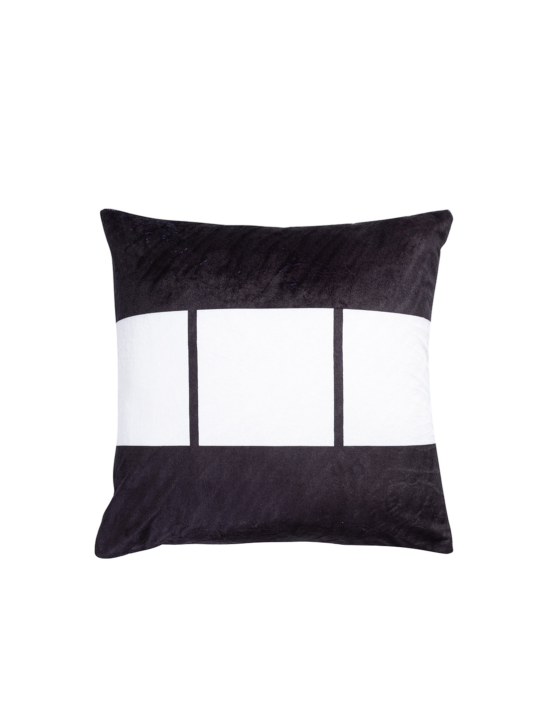 Housse de coussin en peluche à 3 panneaux par sublimation (40*40cm/15.75"x15.75")