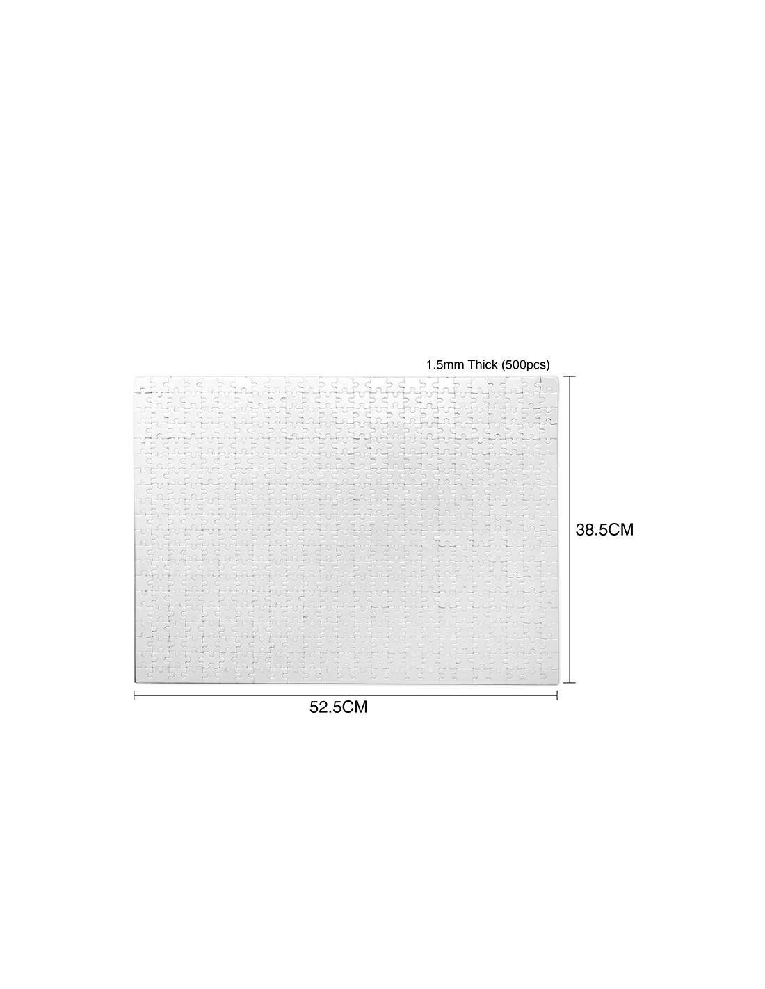 Puzzle sublimation brillant 500 pièces 38,5*52,5 cm