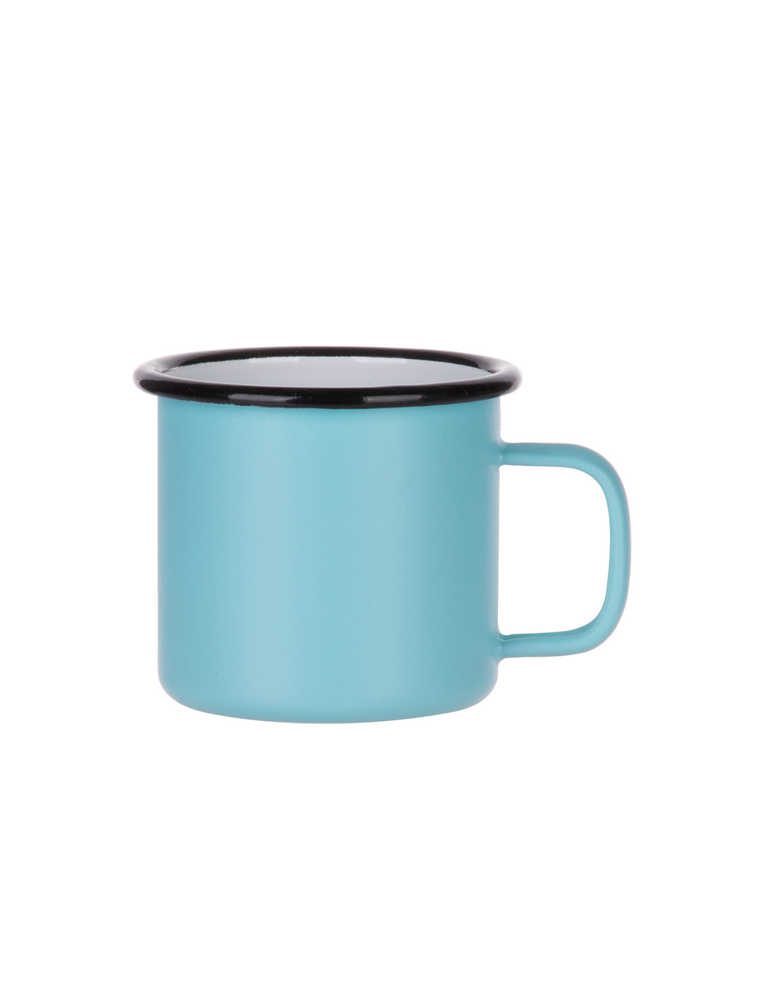 Tasse en émail de 12 oz/360 ml (vert menthe mat)
