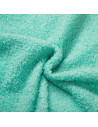 Housse de coussin en peluche mélangée en forme de cœur (blanc et vert, 40 x 40 cm)                               
