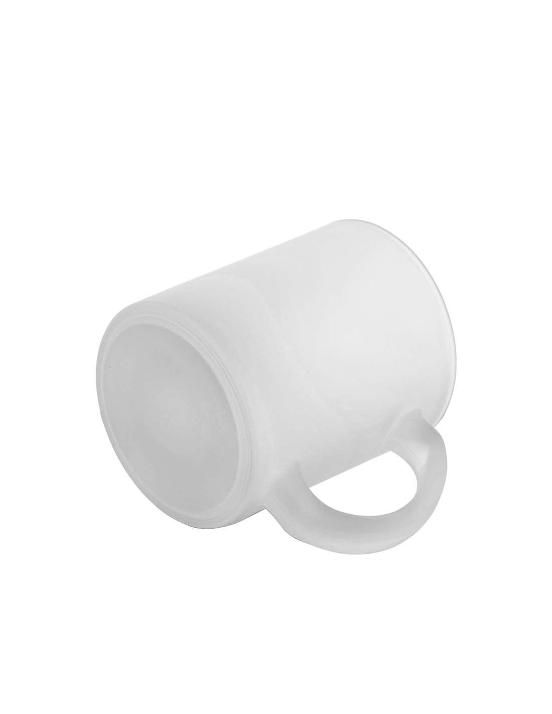 Tasses en verre (givrées)