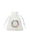 Sac à cordon en peluche double face (15*19 cm)