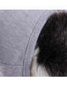 T-shirt débardeur pour chien à sublimation S (gris)