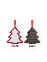 Ornement en métal pour arbre de Noël de 3 po