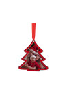 Ornement en métal pour arbre de Noël de 3 po