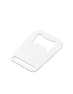 Ouvre-bouteille entièrement blanc en acier inoxydable (couronne, 4,5 x 6 cm) 2