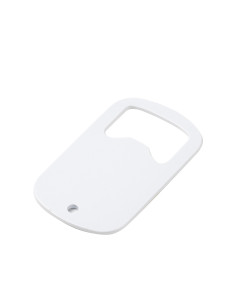 Ouvre-bouteille entièrement blanc en acier inoxydable (3*5 cm) 2