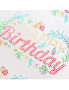 Feuille de transfert en faux strass (Joyeux anniversaire, 9,5 x 6 cm)
5 feuilles/paquet