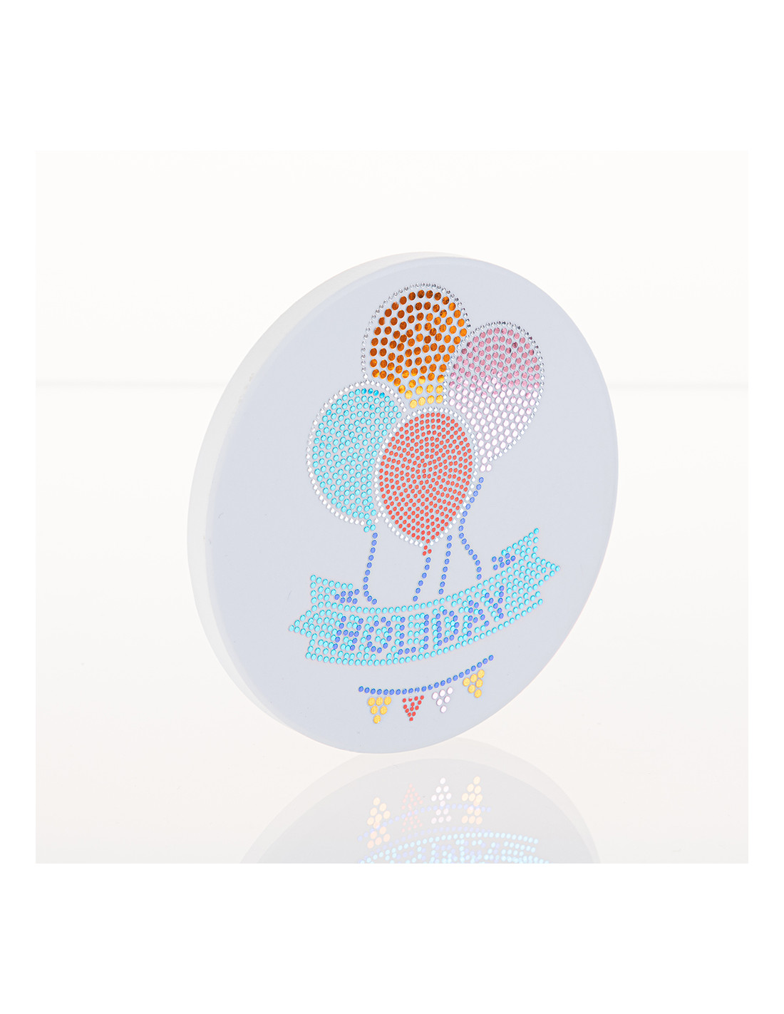 Feuille de transfert en faux strass (ballon, 6 x 8 cm)
5 feuilles/paquet