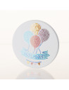 Feuille de transfert en faux strass (ballon, 6 x 8 cm)
5 feuilles/paquet