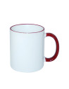 Tasse à poignée à bord de 11 oz - Marron