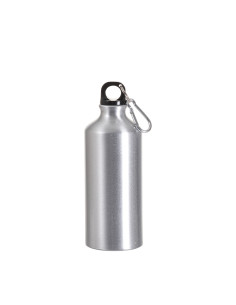 Botella de agua de aluminio de 600 ml (plata)