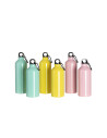 Bouteille d'eau en aluminium de 600 ml (argent)