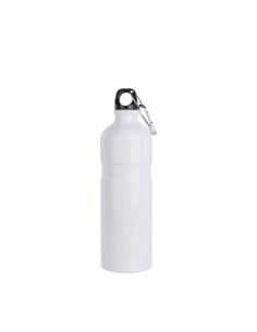 Bouteille d'eau en aluminium de 750 ml (blanc)