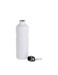 Bouteille d'eau en aluminium de 750 ml (blanc) 2