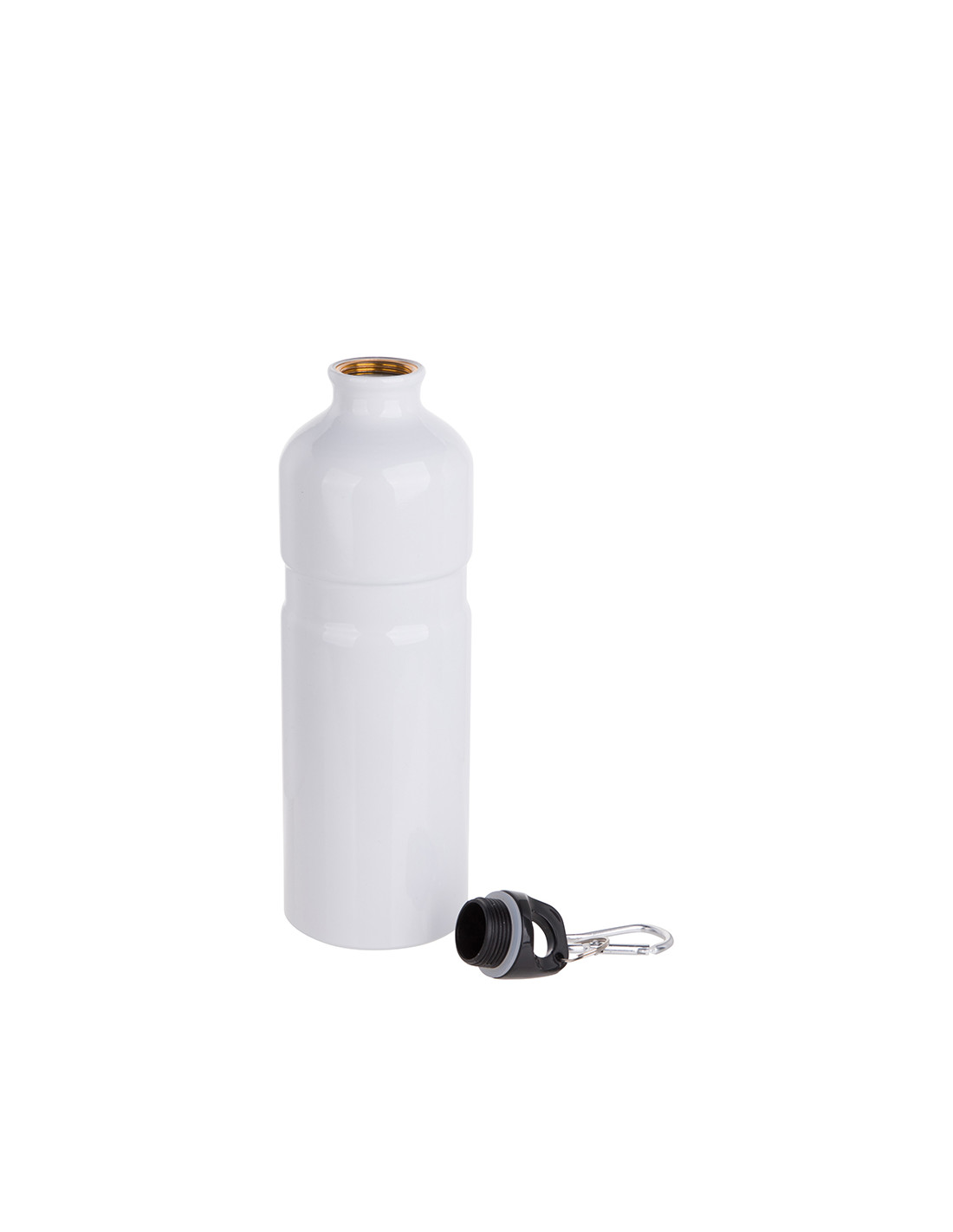 Bouteille d'eau en aluminium de 750 ml (blanc)