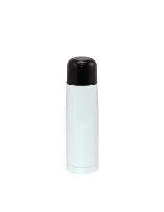 Bouteille thermos blanche de 500 ml