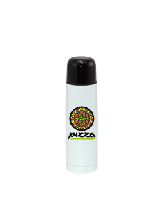 Bouteille thermos blanche de 500 ml 2