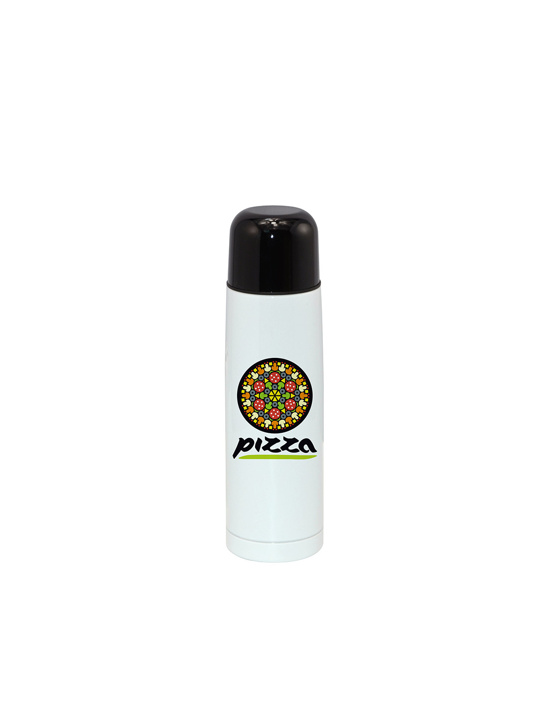 Bouteille thermos blanche de 500 ml