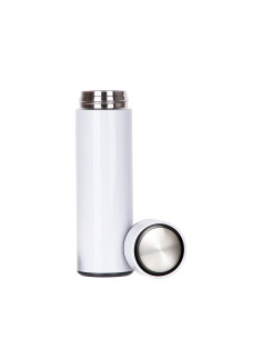 Flacon en acier inoxydable de 16 OZ/450 ml (blanc) 2