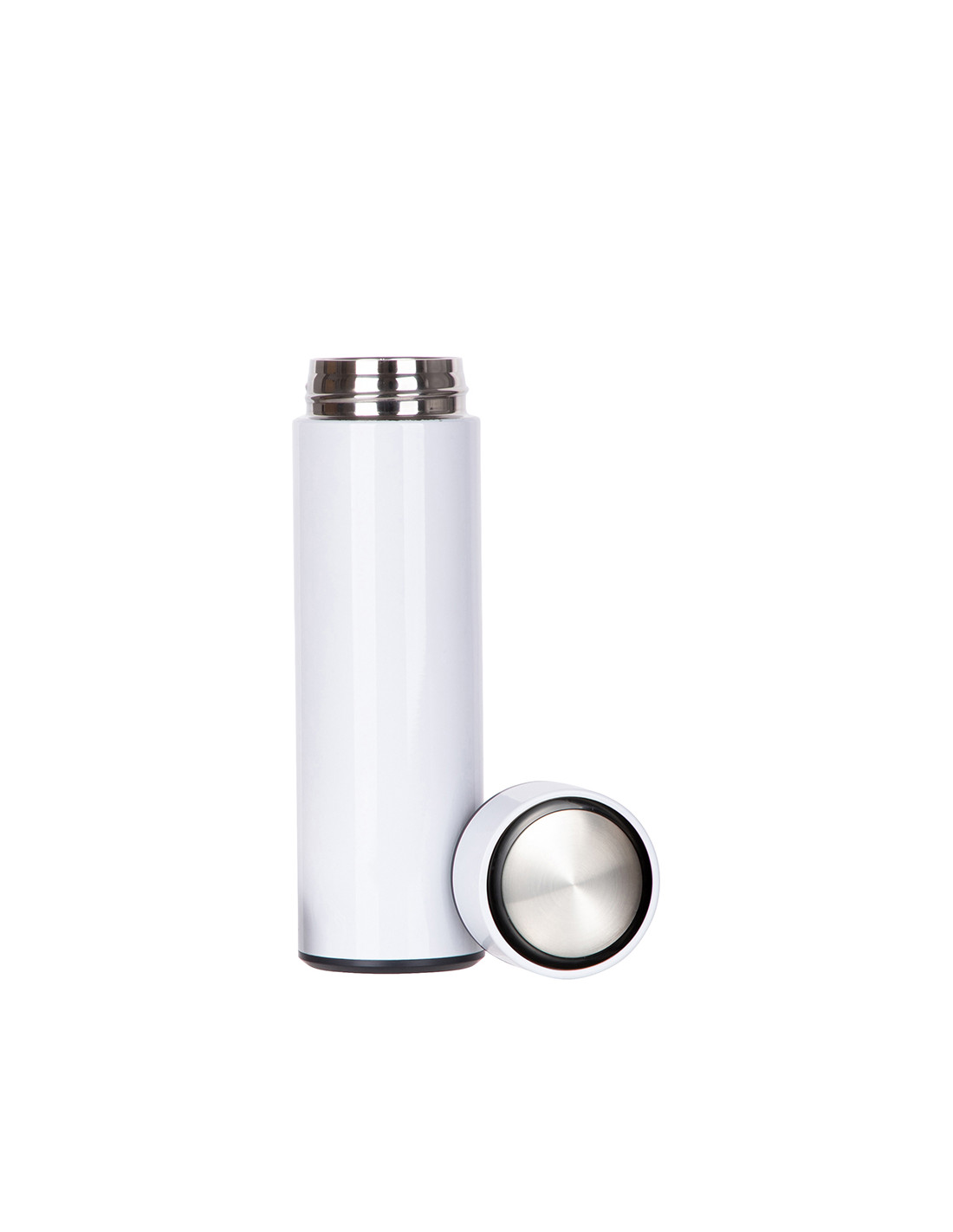 Flacon en acier inoxydable de 16 OZ/450 ml (blanc)