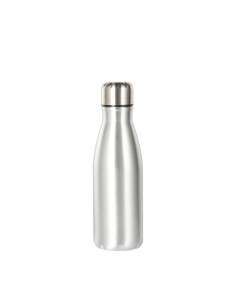 Bouteille en forme de cola en aluminium de 17 oz/500 ml (argent)