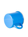 Tasse en émail coloré de 12 oz/360 ml (bleu clair)