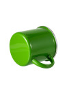 Tasse en émail coloré de 12 oz/360 ml (vert)