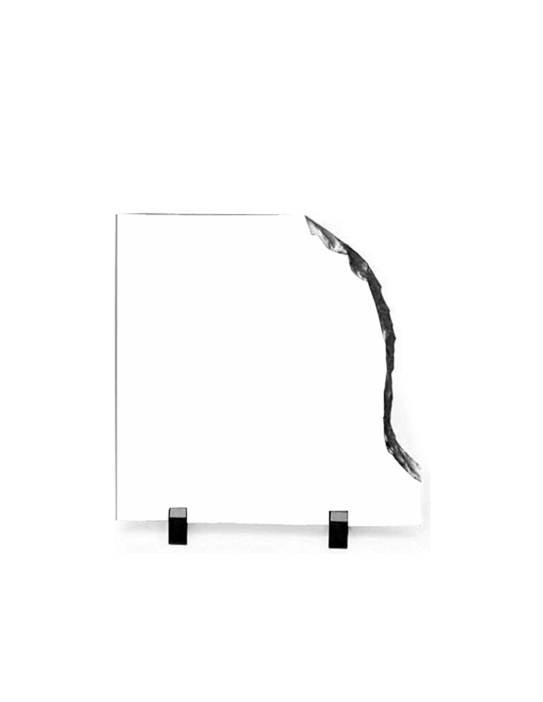 Petite pierre en forme de contour droit (20*20 cm)
