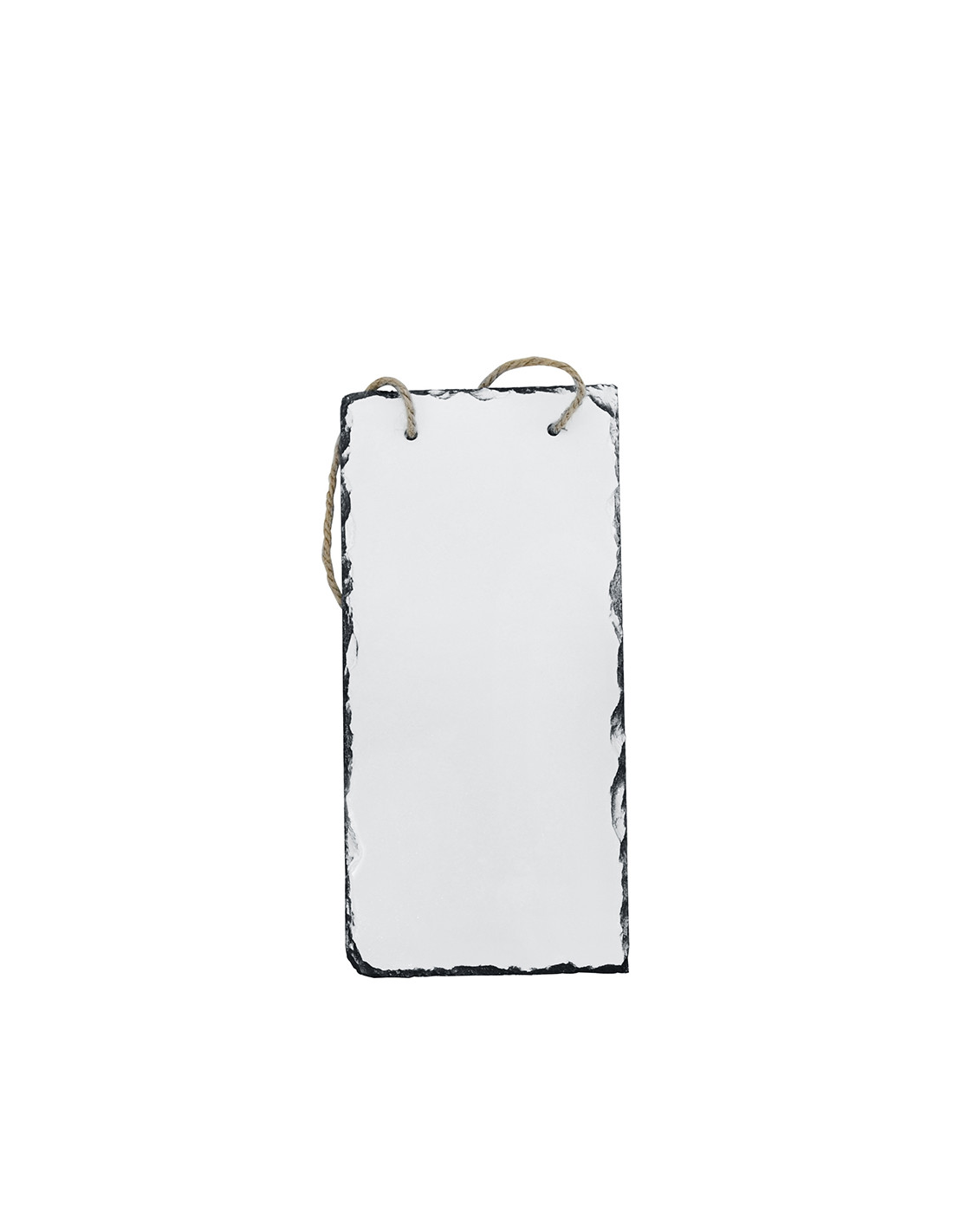 Petite pierre suspendue rectangulaire (15*30 cm)