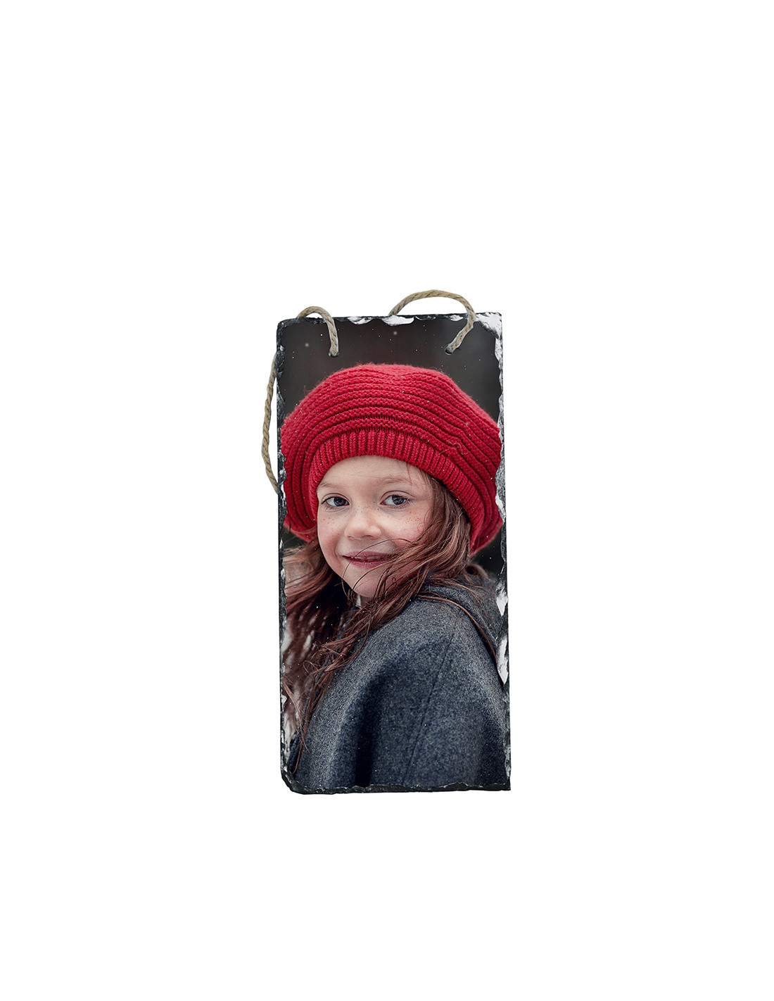 Petite pierre suspendue rectangulaire (15*30 cm)